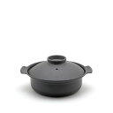 宮崎製作所(Miyazaki Seisakusho) PRESSENCE 卓上鍋 【IH DONABE】 グレー 18cm 日本製 IH対応 118-06362
