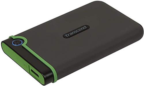 Transcend ポータブルHDD 2TB 【PS5/PS4 メーカー動作確認済】 耐衝撃 USB3.1 Gen1 3年保証 TS2TSJ25M3G(ミリタリーG)