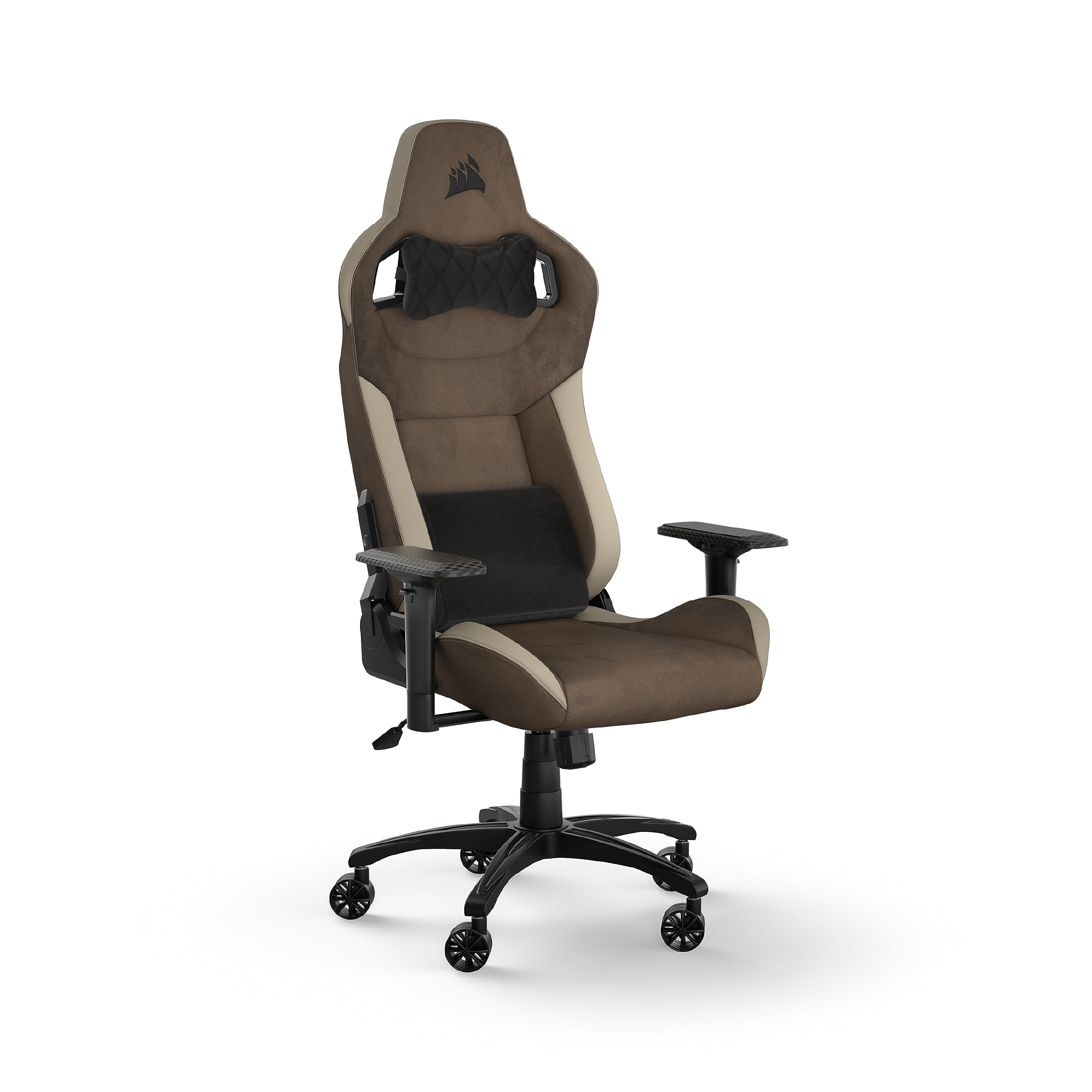 CORSAIR T-3 RUSH V2 Brown 2023新モデル 日本限定色 ゲーミングチェア オフィス/デスクチェア ゲーム用 リクライニング パソコンチェア PUレザー 高さ調整 【ブラウン】CF-9010061-WW