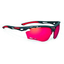 ルディプロジェクト(RUDYPROJECT) スポーツ サングラス ロード バイク 自転車 マラソン ジョギング 運動 トライアスロン テニス 野球 PROPULSE プロパルス チャコール マット フレーム/マルチ レーザー レッド レンズ SP6238