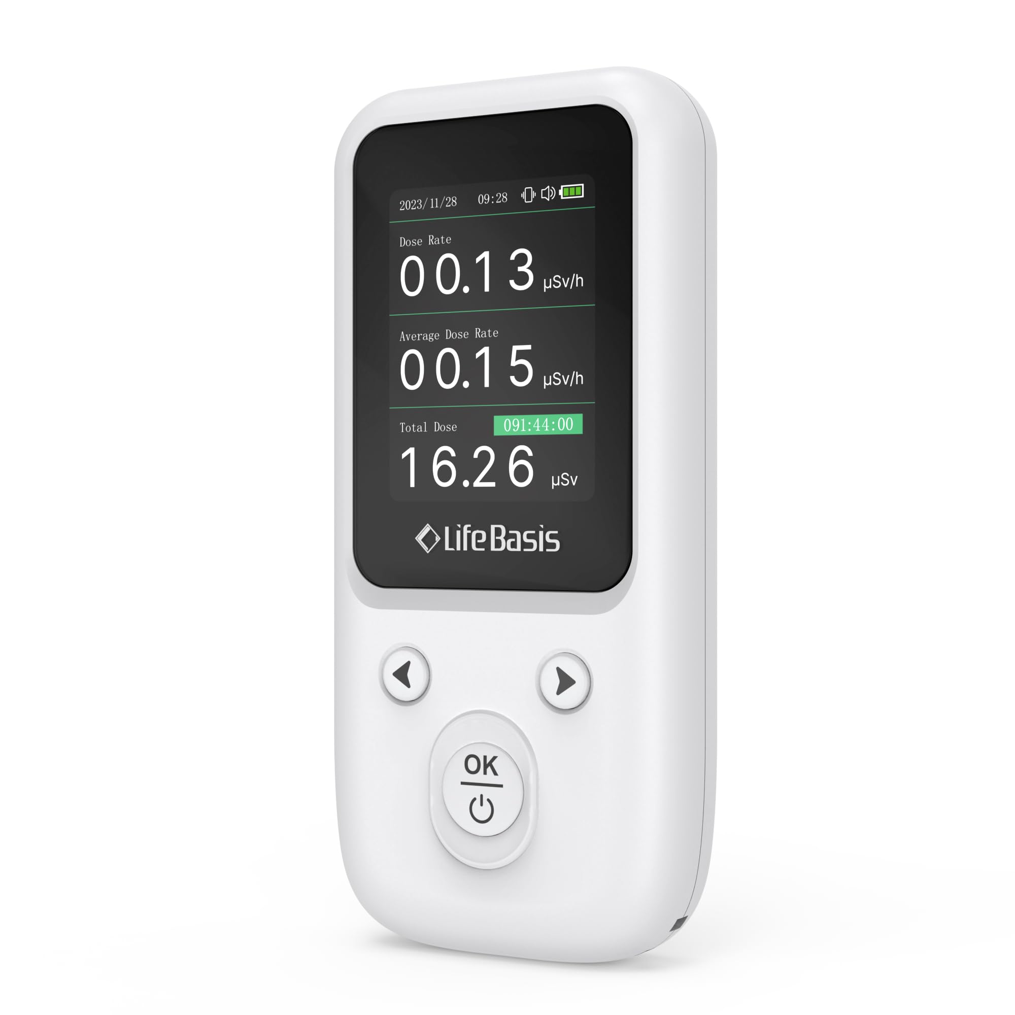 Lifebasis放射線測定器 水質放射線検出器 核放射線検出器測定 放射線測定器 放射能測定器 X線・β線・γ線測定の商品画像