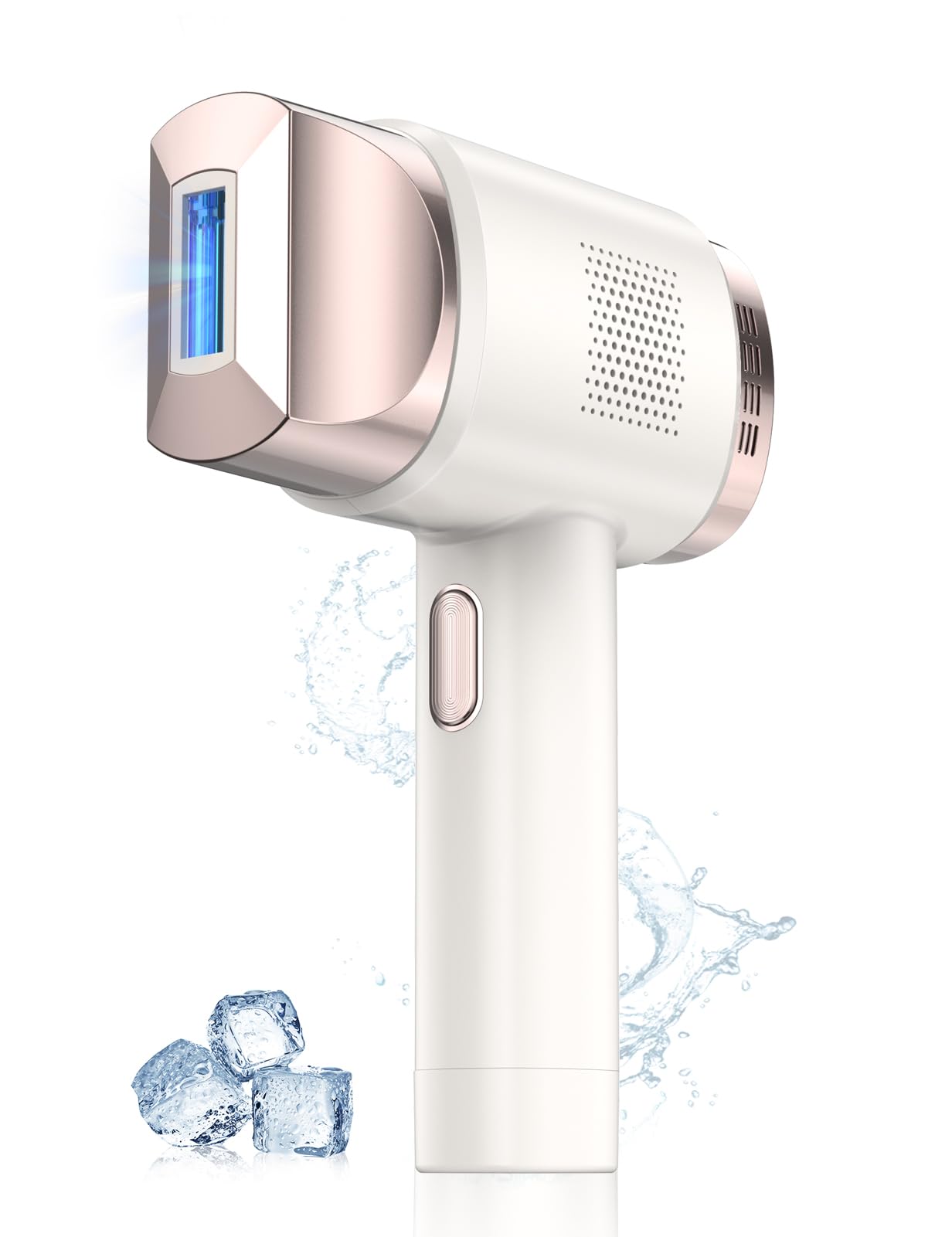 YUNDOO 光脱毛器 レディース メンズ VIO対応光脱毛 光美容器 家庭用 大画面タッチパネル搭載 全身ケア 顔 髭 脇 腕 足用 脱毛 全身用脱毛器 手動 自動モード 男