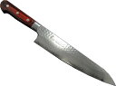 堺孝行 槌目ダマスカス VG10割込み 33層 牛刀240mm 07396