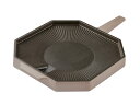 Dr.HOWS ドクターハウス パレットグリルパン28cm 八角形 ディープベージュ ガス火専用 パステル 韓国焼肉パン ホームキャンプ サムギョプサル【日本正...
