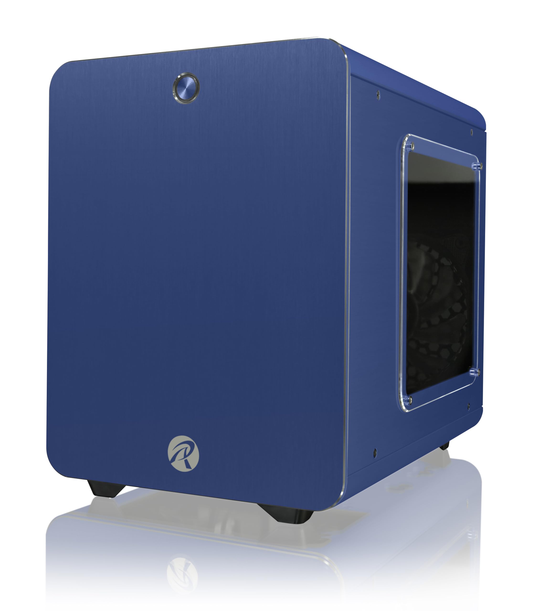 RAIJINTEK METIS PLUSシリーズ キューブ型アルミニウム製Mini-ITXケース 0R200058 (METIS PLUS BLUE)