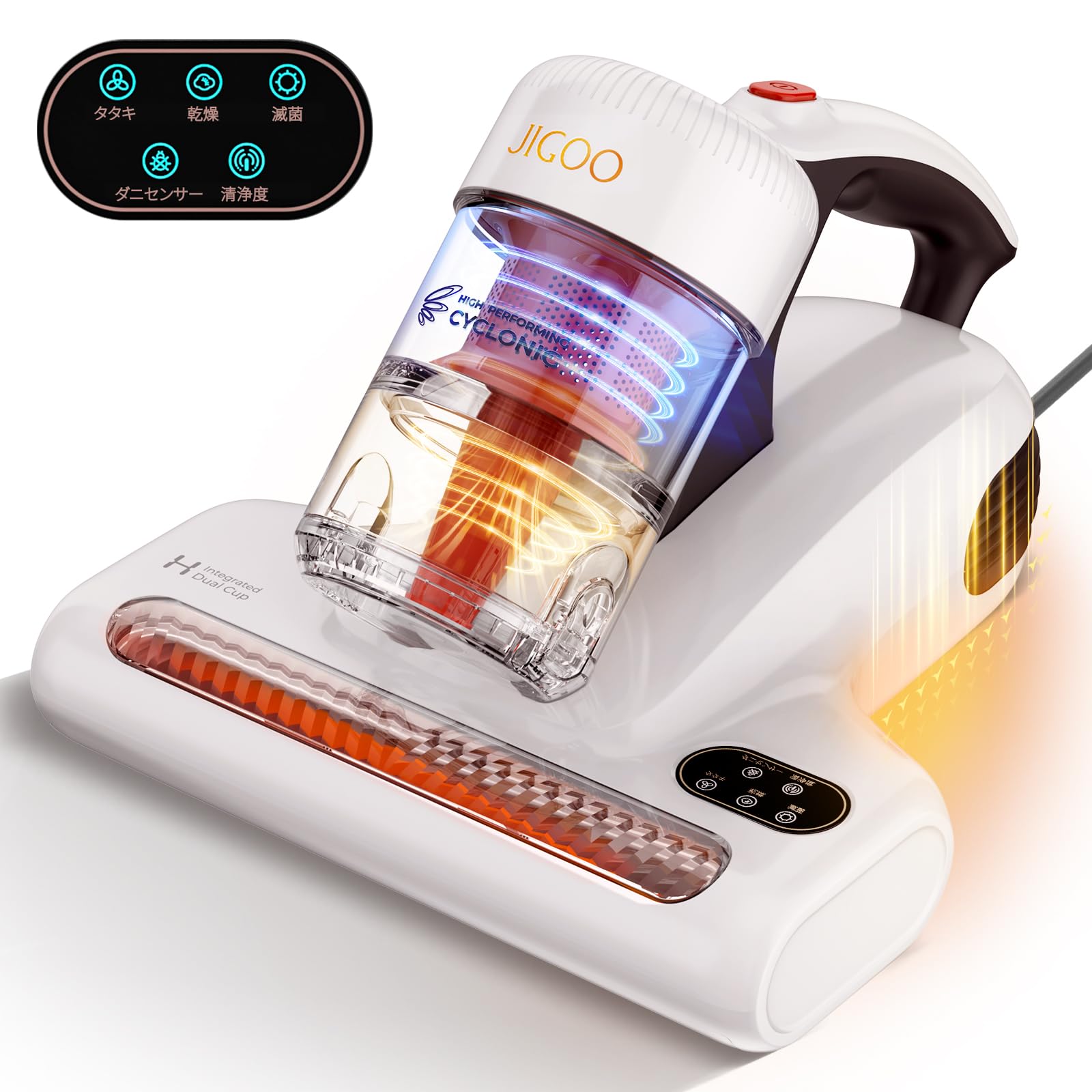 JIGOO ĥ꡼ʡJ200 ݽ ˡꥻ󥵡 500W 13Kpaϵ۰ UV55ǮѡHEPA...