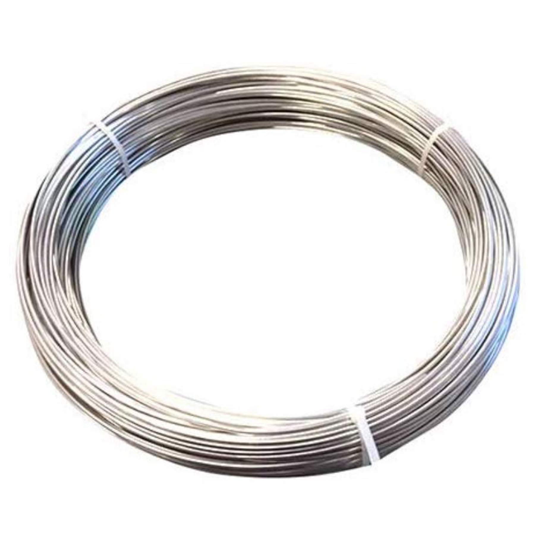 樂天商城 - ダイドーハント (軟質) メッキ針金 [ 鉄 ・ 亜鉛メッキ ] [太さ] #14 (2.0 mm) x [長さ] 1000m 50204.00