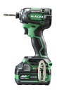 HiKOKI(ハイコーキ) 18V インパクトドライバー WH18DC ストロングブラック バッテリー2個・充電器・ケース付 WH18DC(2XPZ)