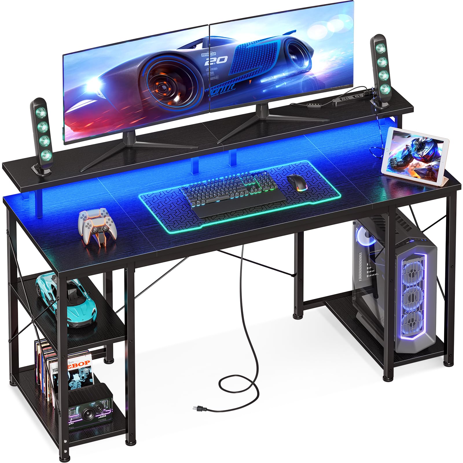 AODK ߥ󥰥ǥ ѥǥ 󥻥&LEDդ  pcǥ 140cm ξ¦å&˥դ ٶ ...