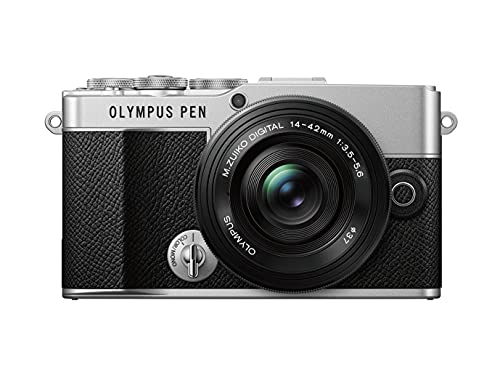 樂天商城 - OM SYSTEM/オリンパス OLYMPUS PEN E-P7 14-42mm EZレンズキット シルバー