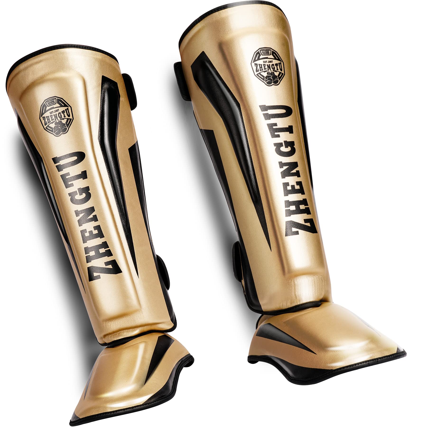 ZTTY レガース【RIZIN現役 CFFCフライ級王者に 第5代DEEPフライ級王者「神龍誠」推薦】ボクシング 足サ..