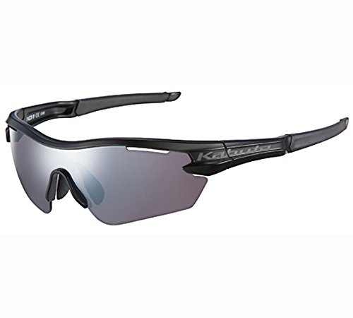 OGK KABUTO(オージーケーカブト) 自転車 スポーツサングラス/アイウエア 101 (レンズ2セット) マットブラック/撥水スペクトルモーブミラー サイズ:S