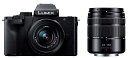 パナソニック(Panasonic) 小型・軽量ミラーレス一眼カメラ ルミックス ダブルズームレンズキット ブラック DC-G100DW-K