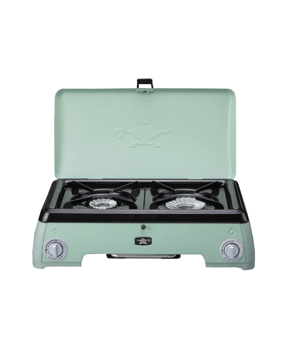 Sengoku Aladdin [センゴクアラジン] ツーバーナー ポータブルガスカセットコンロ ダブル SAG-K50AG G