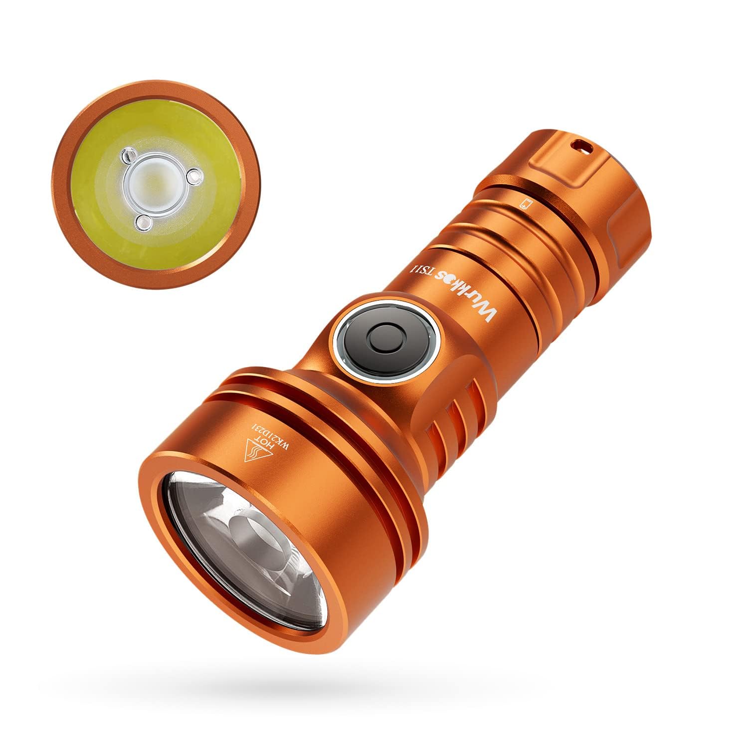 Wurkkos TS11  LED USBż եå饤  2000롼 SFT40 TIR ȼ͵Υ616...
