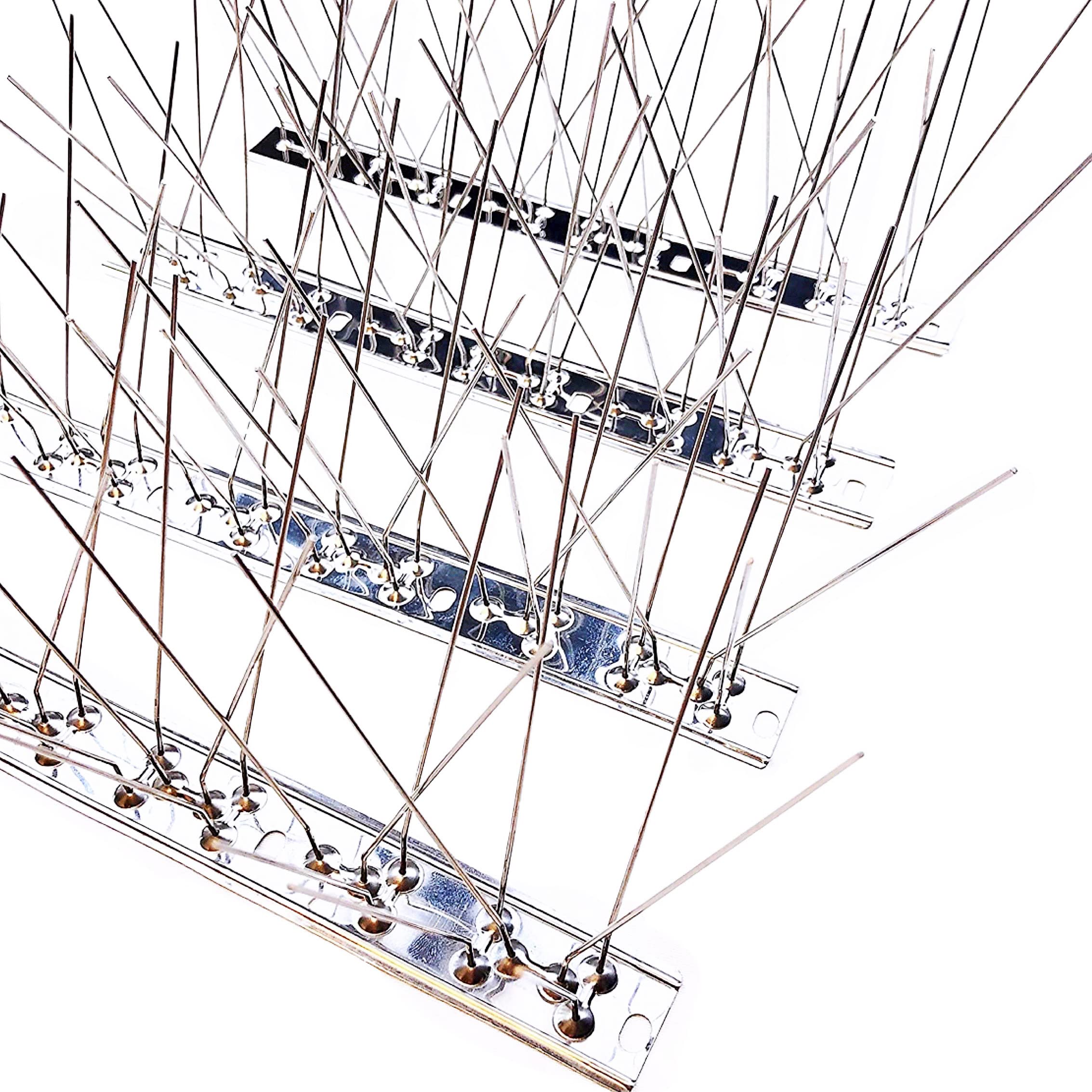 ONESORA 鳩避け 鳥よけ 100%ステンレス製 バードピン 耐久性 【総長 20m】 鳥よけ スパイク 鳩よけ 剣..