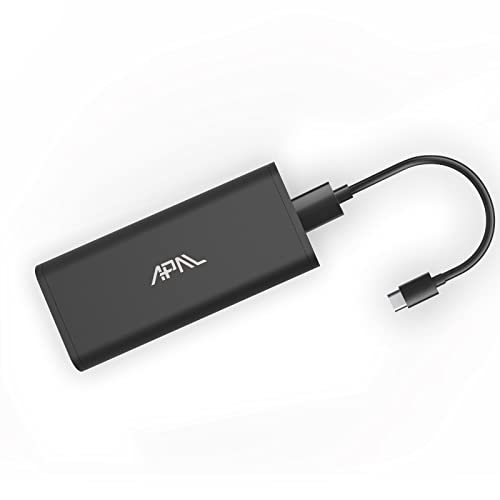 APAL Tributo LAN 子機ドングル 5G/4G 2.52Gbps USB3.1 Type-C デュアルバンド プラグアンドプレイ 放熱対策 Microsoft Windows 10, Mac, 10.15, Ipad, Ubuntu14.04,