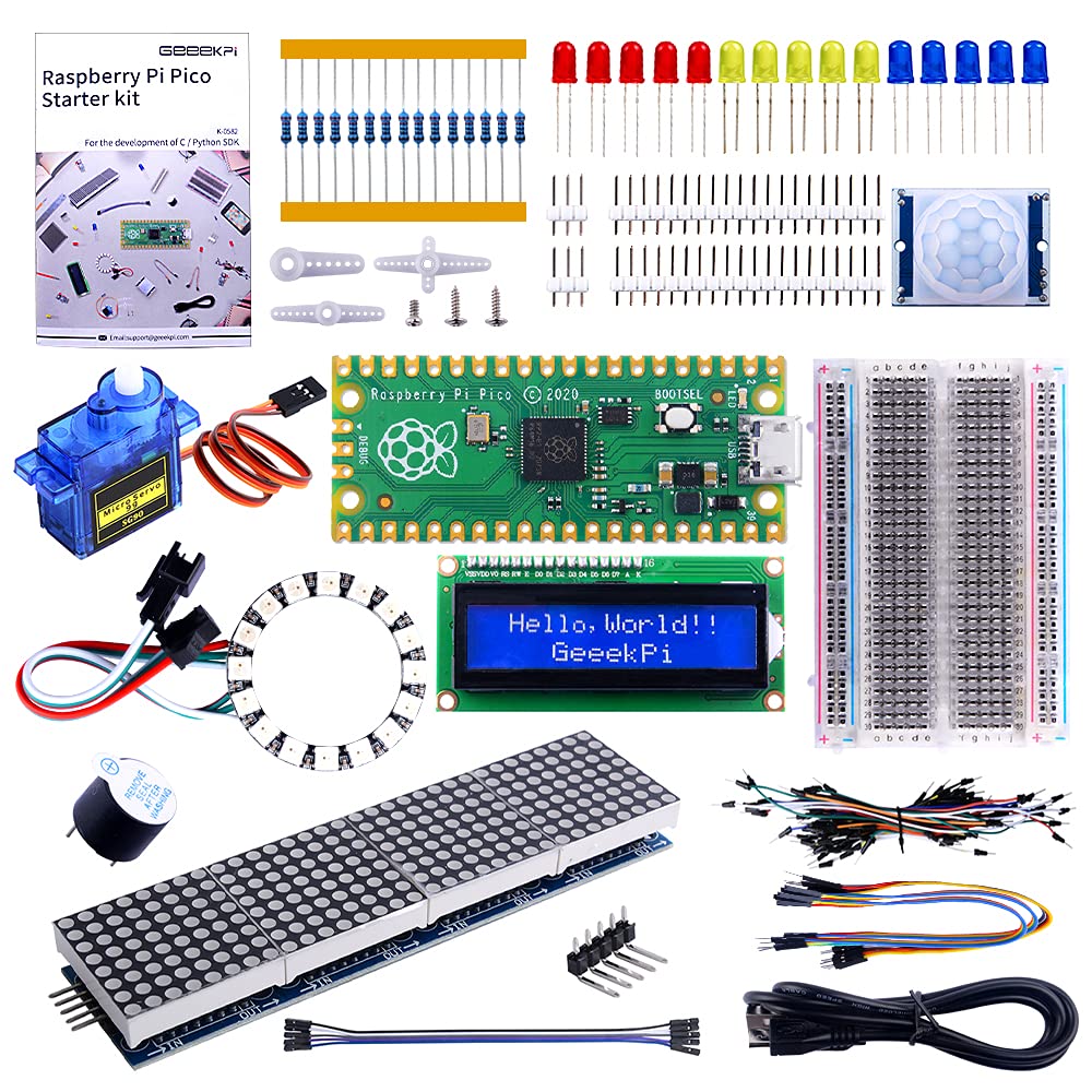 GeeekPi Raspberry Pi Pico١ååȡץߥ󥰤ŻҺȤΤΥ󥹥ȥå׳ؽΥޥ˥奢롢...