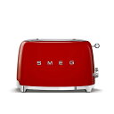 【日本正規品】SMEG スメッグ トースター(2枚焼) (レッド)(3)