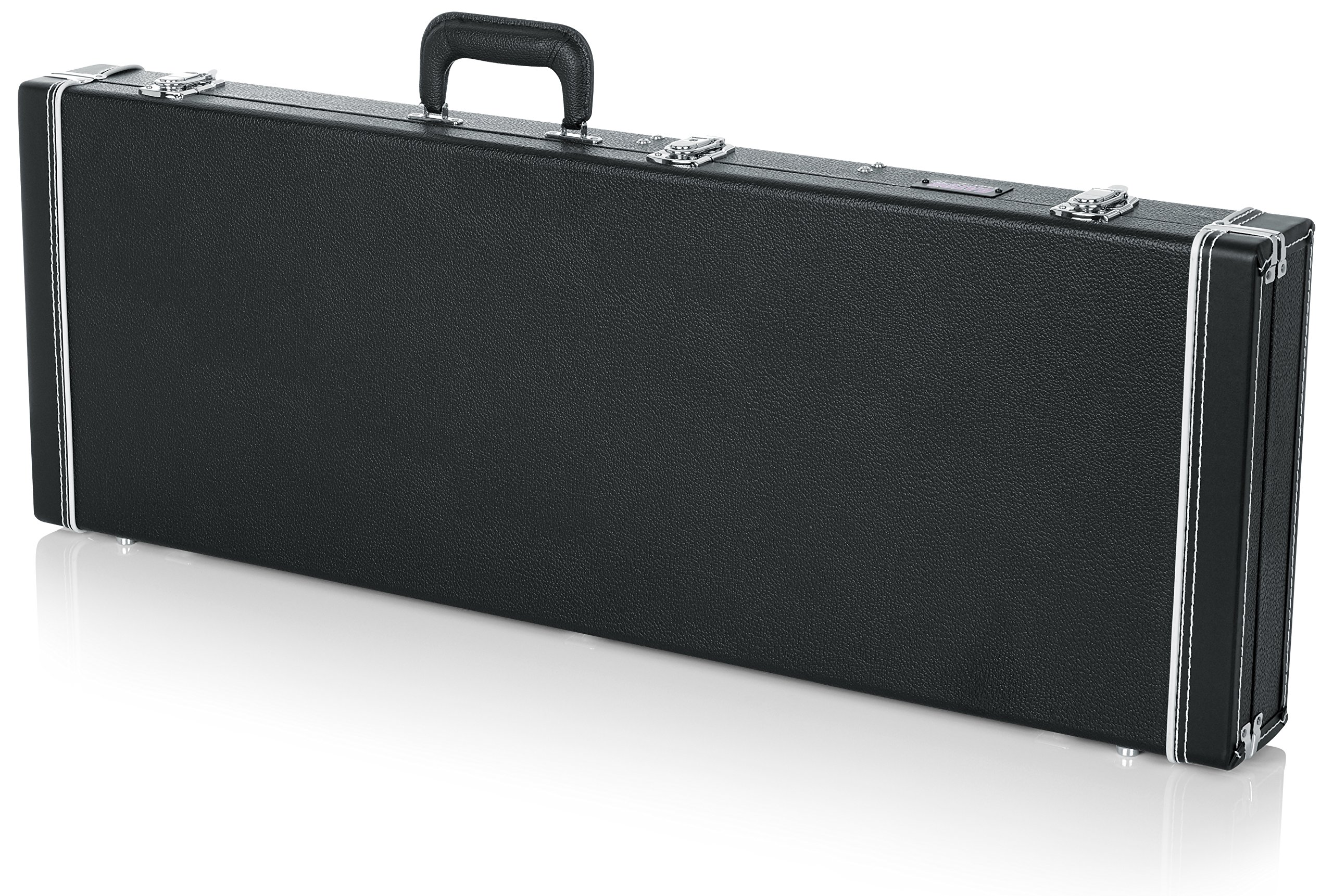 Rakuten - Gator Cases ゲーター ハードケース エレキギター用 ストラトキャスター/テレキャスタータイプ対応 木製 ブラック Deluxe Wood Series GW-ELECTRIC 【国内正規品】