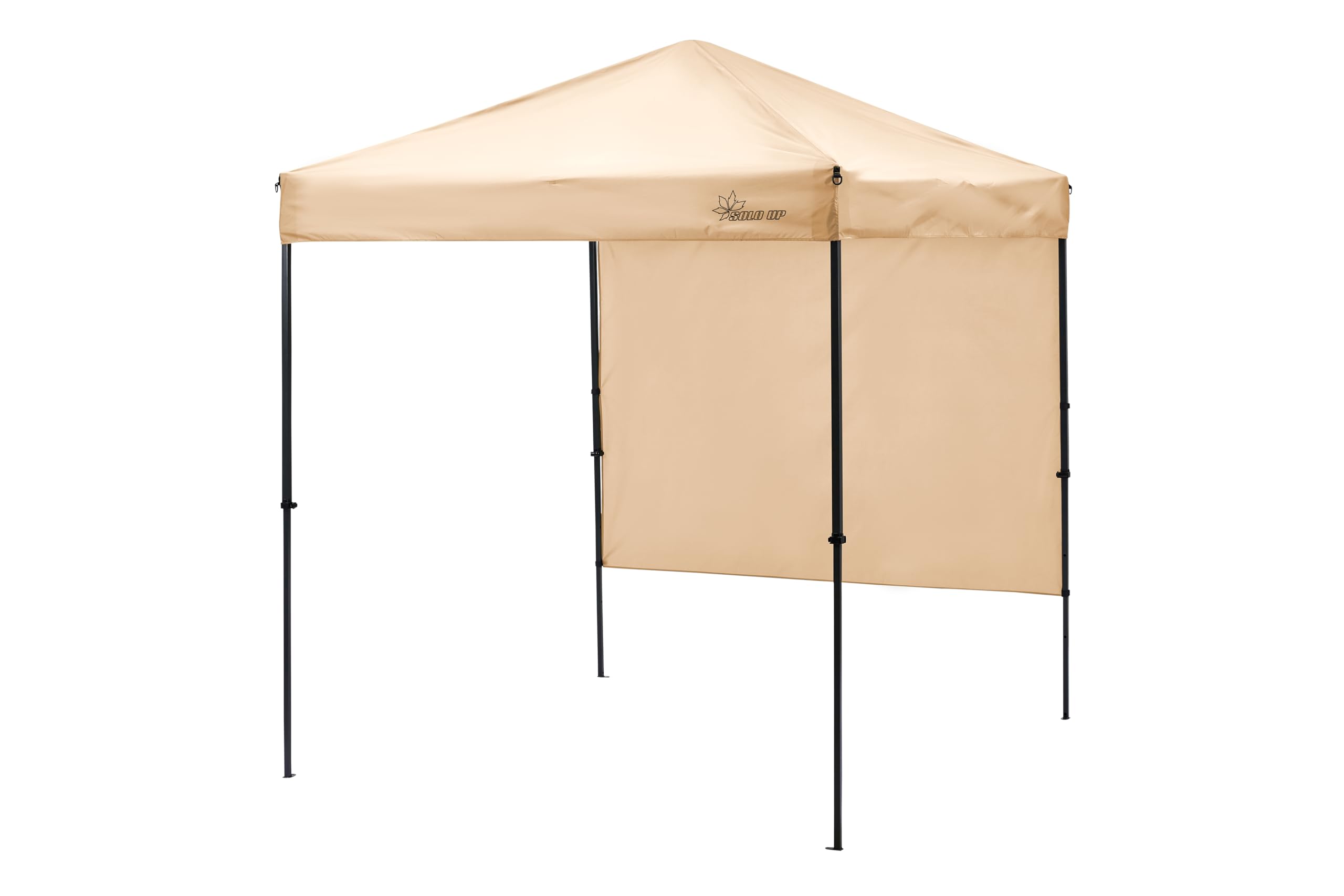 楽天松陰屋 楽天市場店【限定！】SOLO UP ワンアクション タープ ワンタッチ タープテント キャンプ テント アウトドア サンシェード 横幕付き 2m 200 M-1240