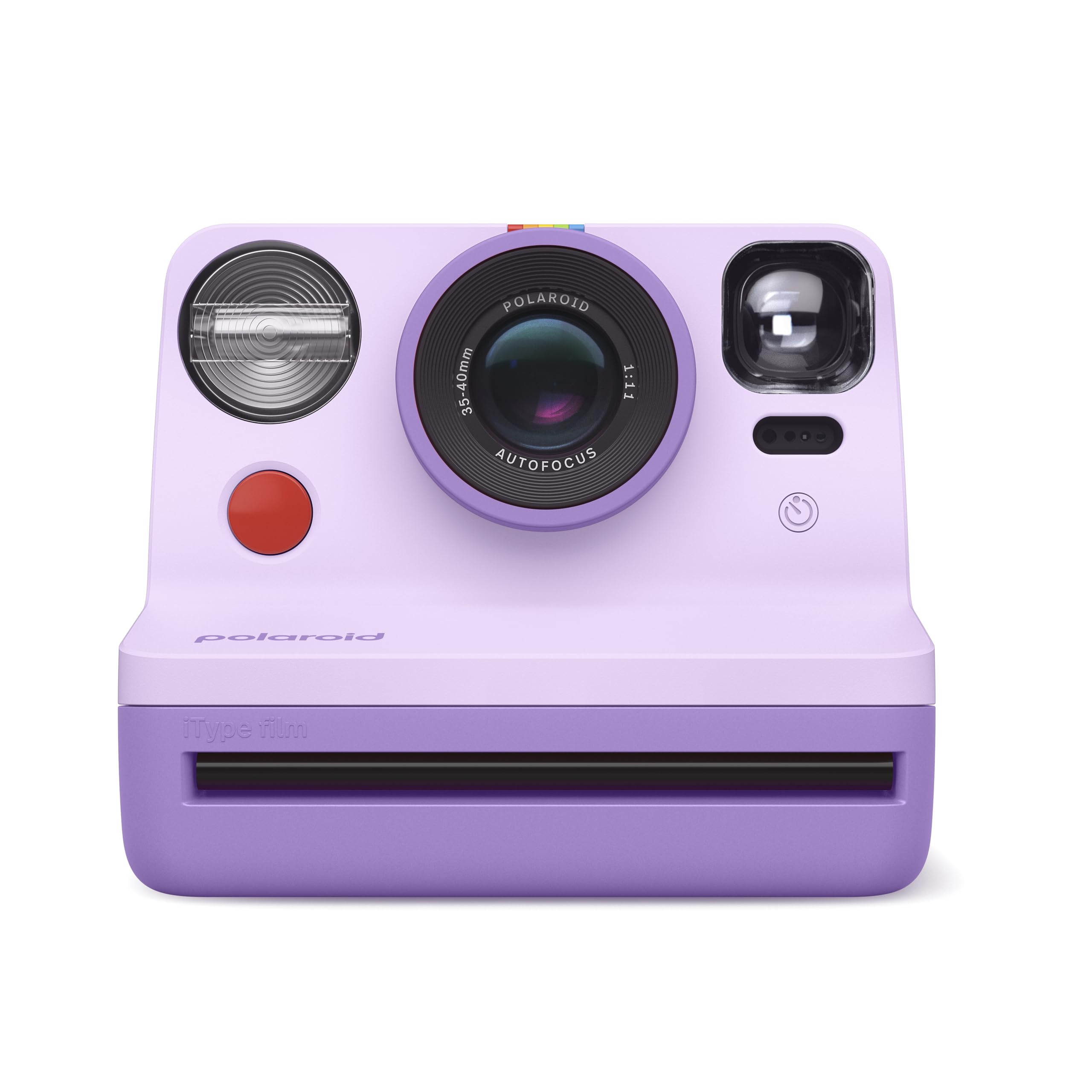 Polaroid Now 第2世代 Iタイプ インスタントフィルムカメラ - パープル (9149)