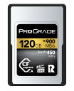 ProGrade Digital CFexpress 2.0 Type A GOLD 120GB VPG200 メモリーカード (最大読込900MB/s 最大書込800MB/s) プログレードデジタル 正規輸入品