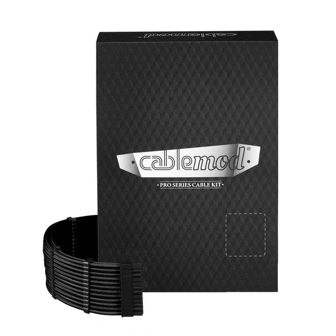 CableMod C-Series Pro ModMesh Sleeved Cable Kit for Corsair Type 4 RM Black Label/RMi/RMx (Black)