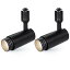 SPAHER ダクトレール用スポットライト LED 照明 ビーム角調節タイプ ライティングレール 100W相当 角度..