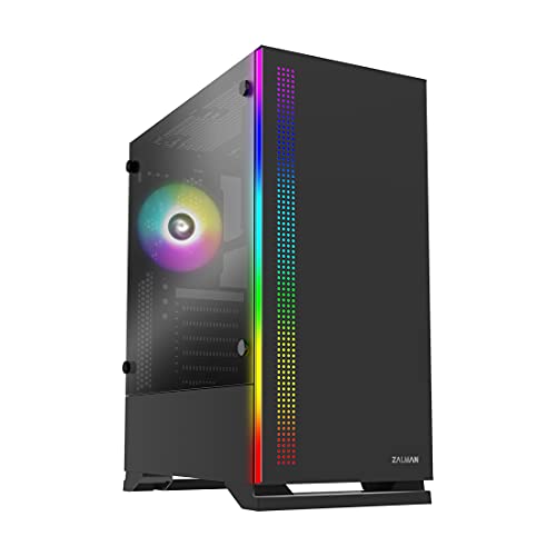 ZALMAN S5 Black ミドルタワーPCケース フラットデザイン CS7800