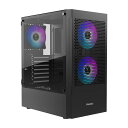 GAMDIAS TALOS E3 MESH ゲーム PC ケース ミッ...(3)