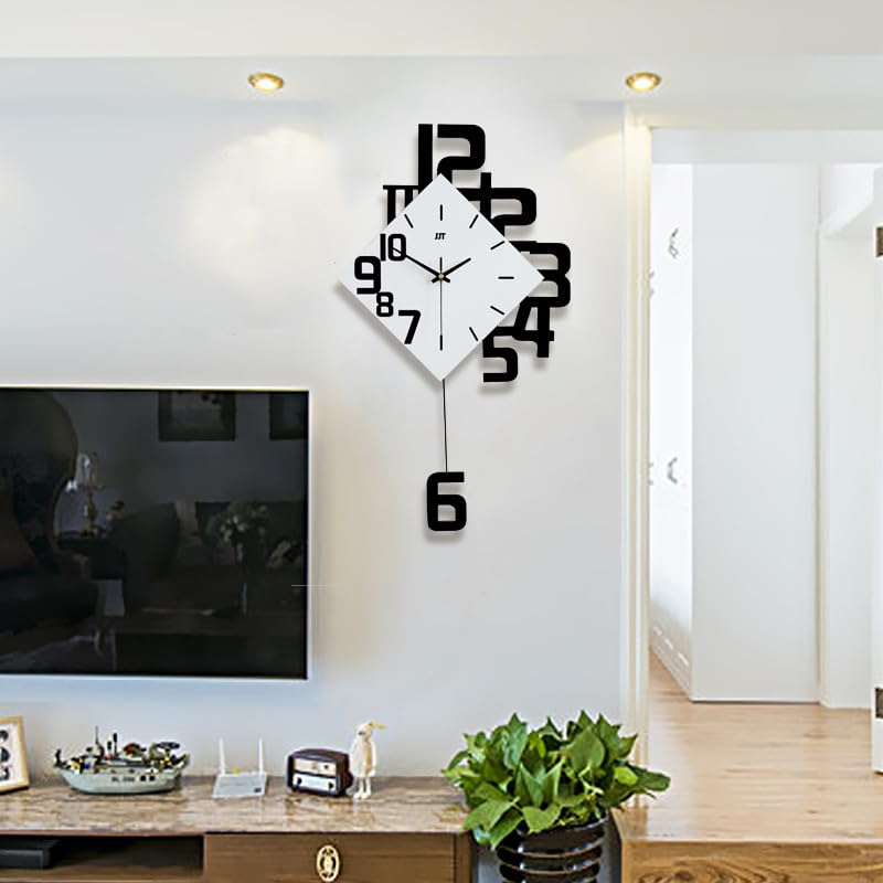 壁掛け時計 おしゃれな 静音 人気ランキング 電池式 掛け時計 壁掛け wall clock 連続秒針 ウォールクロック 壁時計 薄型のデザイン かわいい シンプル キャンパスウォールクロック リビング 寝室 部屋飾り 非電波時計 (小さい)