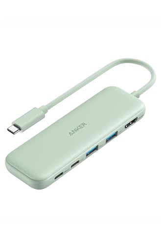 樂天商城 - Anker 332 USB-C ハブ (5-in-1) グリーン 100W USB PD対応 4K HDMIポート5Gbps 高速データ転送 USB-C/USB-Aポート搭載