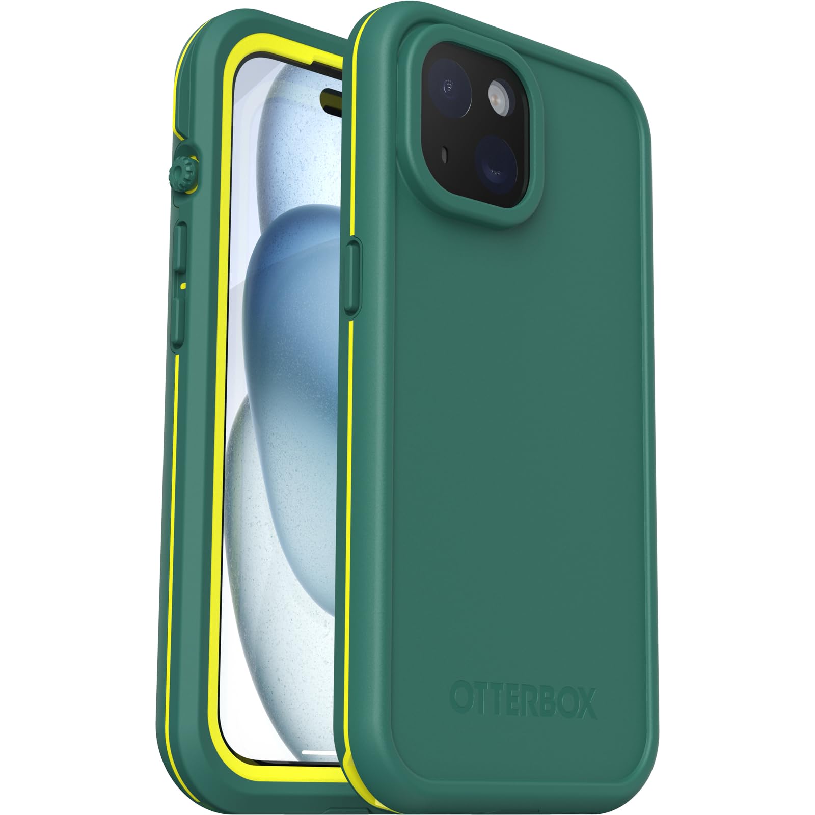 【国内正規品】OtterBox Fre MagSafe iPhone 15用ケース Pine グリーン 米軍MIL規格取得〔オッターボックス〕