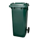 ダルトン(Dulton) プラスチック トラッシュカン 120L グリーン ゴミ箱のマスターピース ふた付き 大型 屋外 高さ940mm 幅465mm 奥行560mm PT120GN
