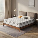 Vesgantti マットレス セミダブル ベッドマットレス 極厚26CM ポケットコイル 並行配列 高反発 セミダブル マットレス 高級 ベッドマットレス 底付き感無し 良い通気性 体圧分散 静音性 圧縮梱包 ベッドマット寝具 (120*195*26cm