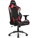 AKRACING ゲーミングチェア デスクチェア レッド 赤 OVERTURE 高耐久PUレザー 180度リクライニング 在宅 リモート 5年保証