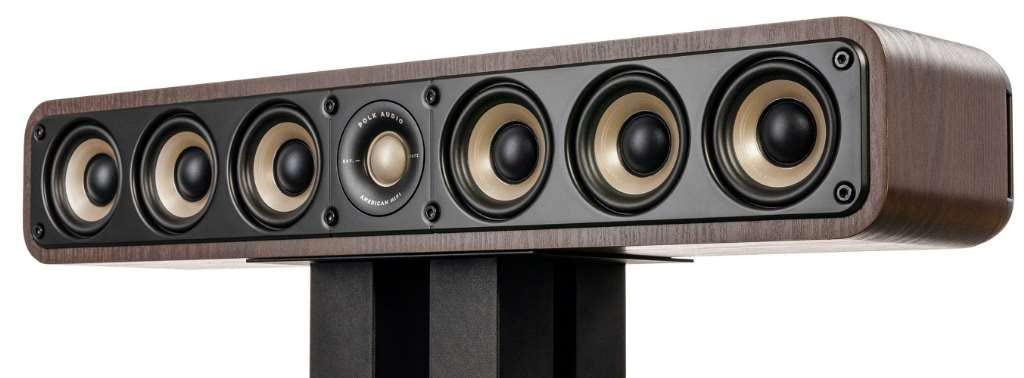 ポークオーディオ POLK AUDIO SIGNATURE ELITE ES35 スリムセンタースピーカー(LCR)ブラウン ES35BRN