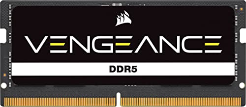 CORSAIR VENGEANCE SODIMM DDR5 RAM 32GB [132GB) 5600MHz CL48 Intel XMP...