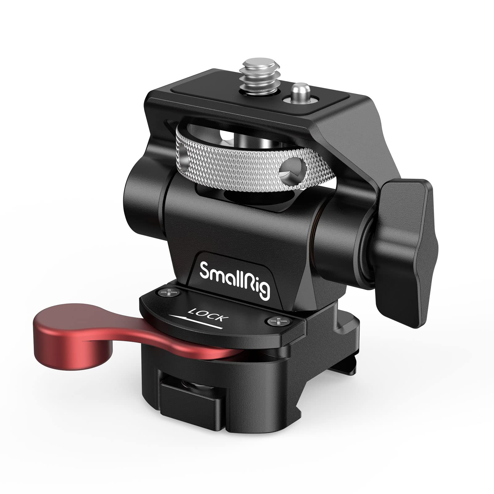樂天商城 - SmallRig モニターマウント（NATOクランプ付き＆1/4ネジ付き） 左右360度回転可能 前後180度調節可能-2906B