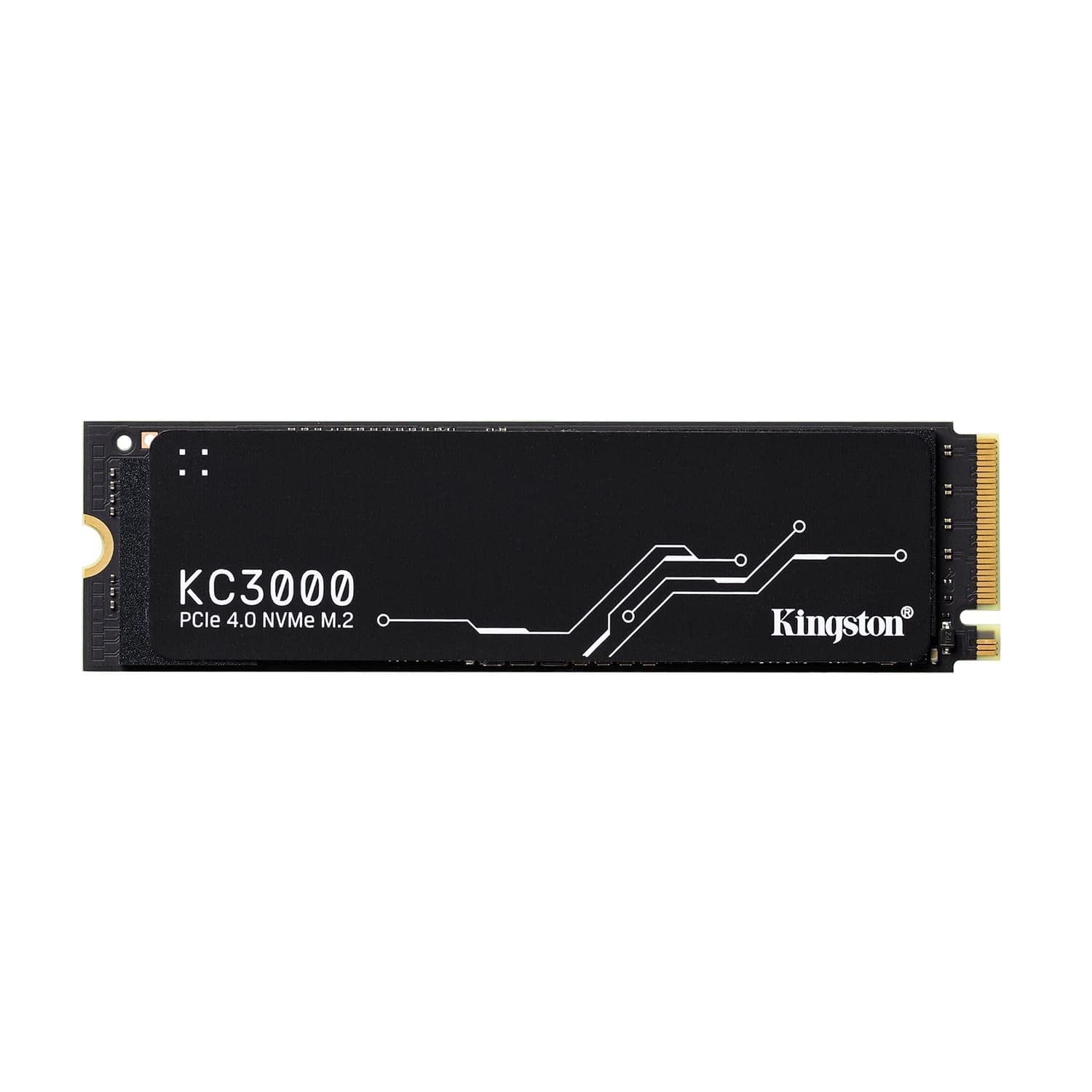 楽天松陰屋 楽天市場店キングストンテクノロジー Kingston SSD KC3000 4096GB 4TB PCIe Gen 4.0 x4 最大7,000MB/秒 PS5 動作確認済 極薄グラフェンヒートシンク M.2 2280 NVMe SKC3000D/4096G 正規代