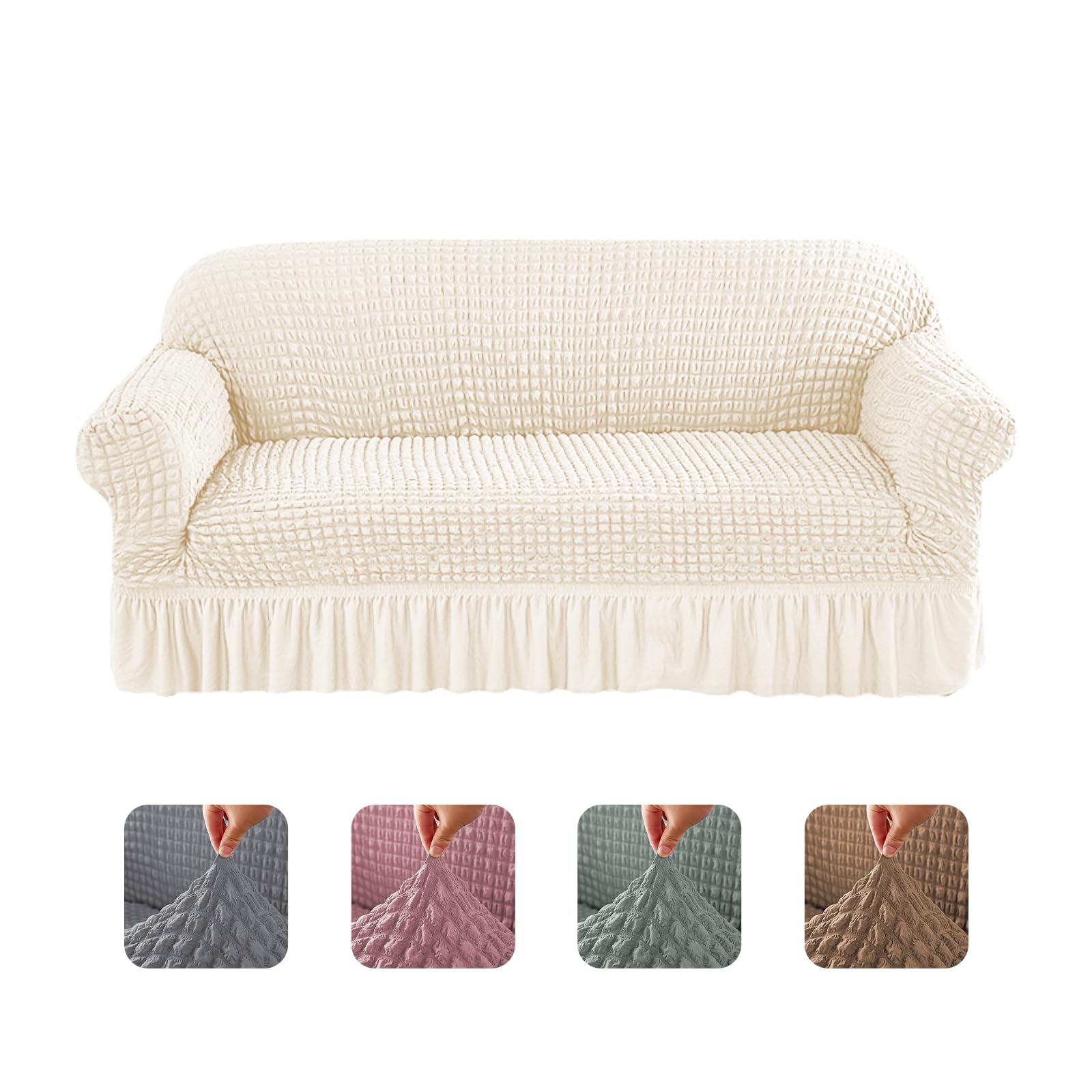 ソファーカバー マルチカバー 2人 3人掛け 洗える 伸びる フィットタイプ ソファ 保護カバー ストレッ..