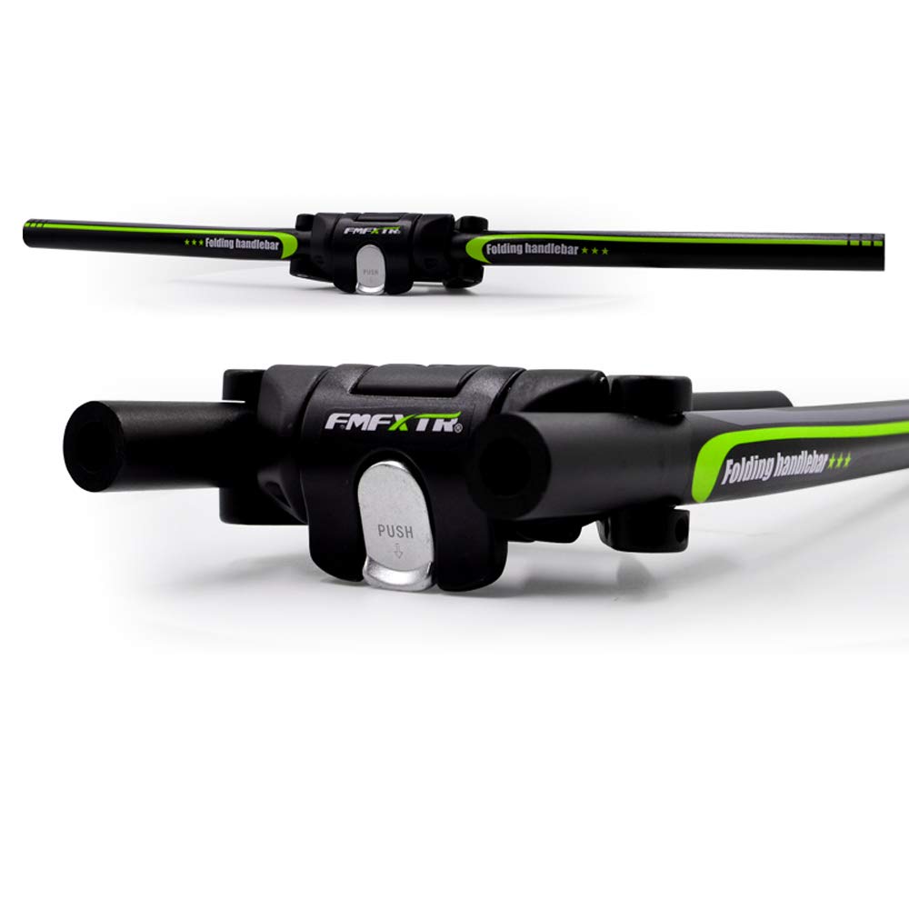UPANBIKE 自転車のアルミニウム合金 折りたたみハンドルバー クイックリリース 折り畳み式のバー スク..