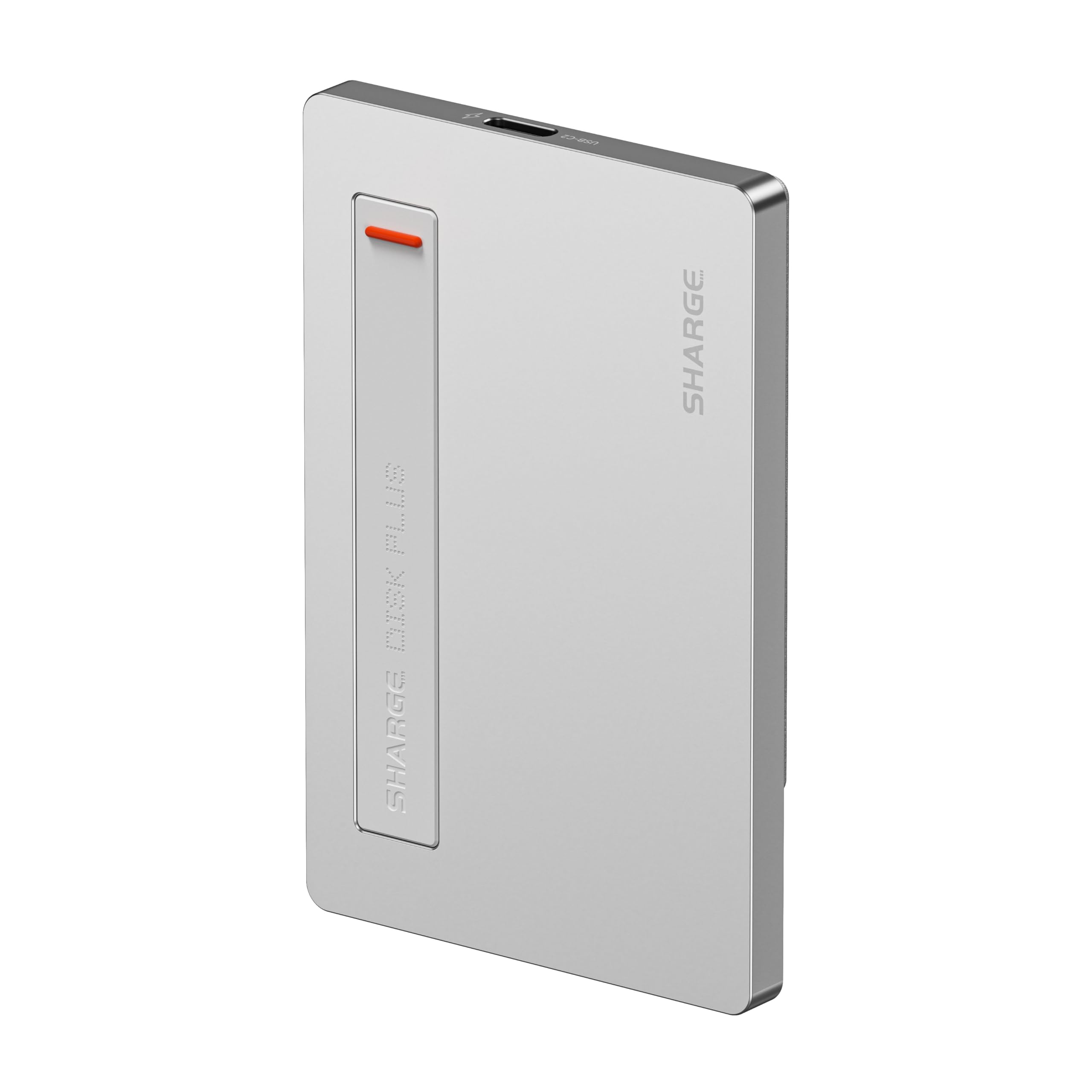 SHARGE Disk Plus SSDエンクロージャー【6mm超薄型アルミボディ】 M.2 NVMe対応 外付けケース USB-C 3.2 Gen2 10Gbps高速転送 2230/2242/2280対応 ケーブル内蔵 デュアルポート 画像2