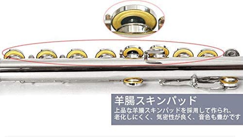 Enhong フルート 16穴 Cキー 白銅ニ...の紹介画像3