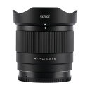 VILTROX AF 40mm F2.5 FE Eマウント レンズ, Sony用 FE 40mm f/2.5 交換レンズ, ソニー a7cr a7ii a9iii a7cii a7rv a6700 a7iv a7iii ZV-E10 II a6600 a6