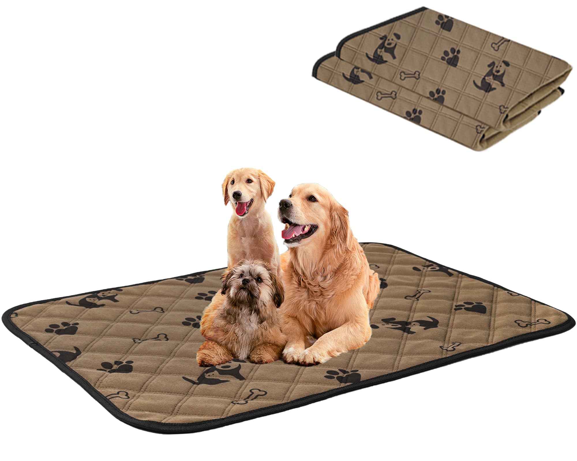 heatcozy 洗えるペットシーツ おしっこパッド 繰り返し使える ペットマット 介護シーツ 小型・大型犬 ..