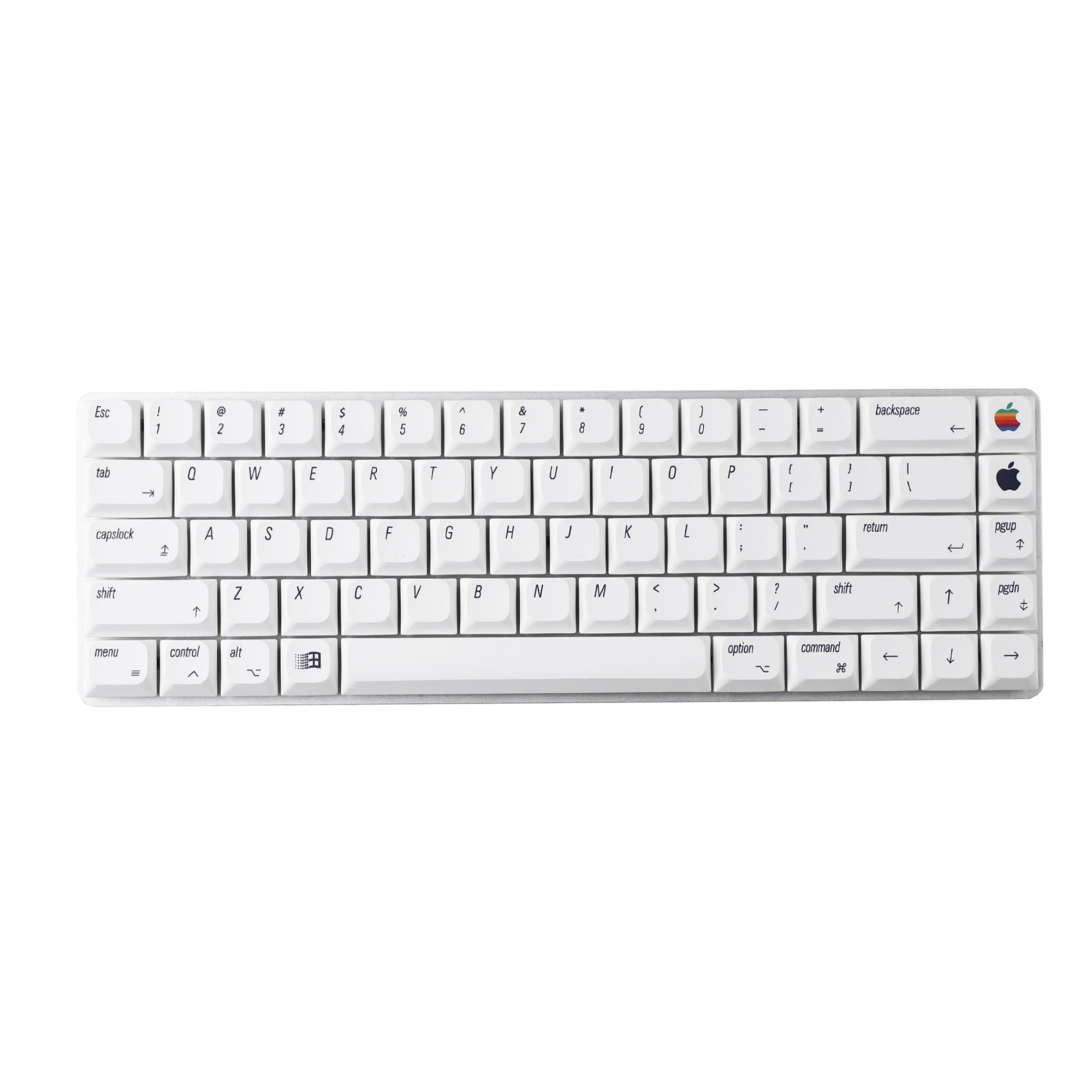 YMDK 127 ウルトラスリム Mac スタイル Mx ロープロファイル ダイ サブ PBT キーキャップ Mx 61 64 68 75 84 87 96 108 レイアウト メカニカルキーボード用