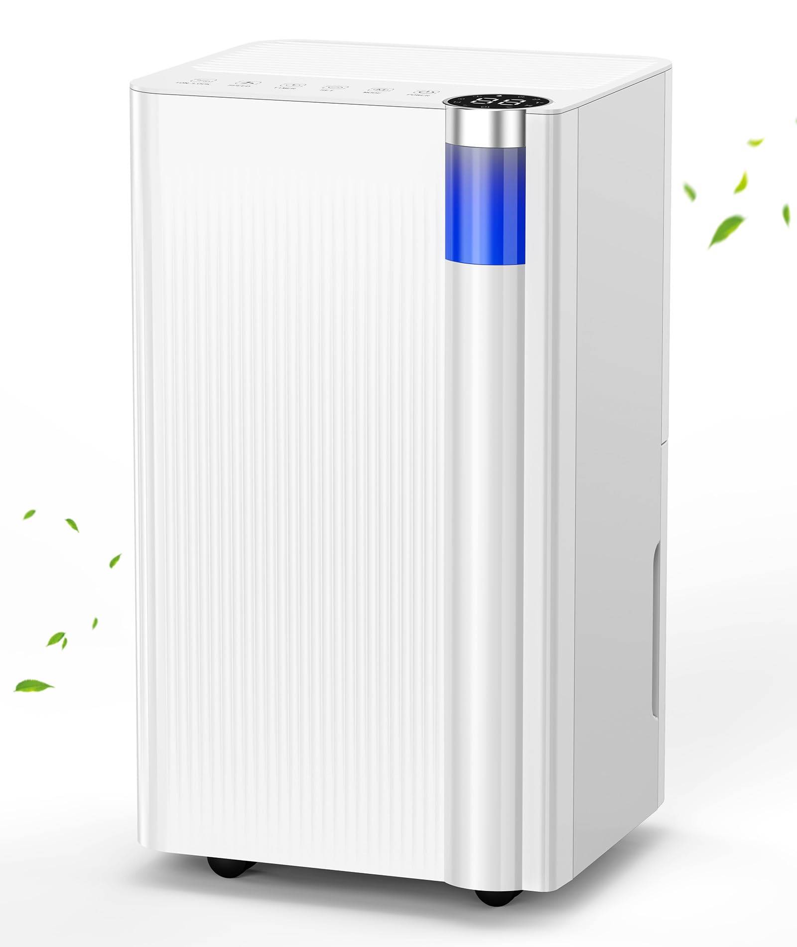COWSAR 除湿機 衣類乾燥機 コンプレッサー式 強力除湿 除湿量12L/日 空気清浄機能付き 部屋干し 消臭 2L大容量タンク ・水自動停止 連続排水でき 木造15畳 鉄筋30畳対応 静音設計 花粉対策 梅雨対策