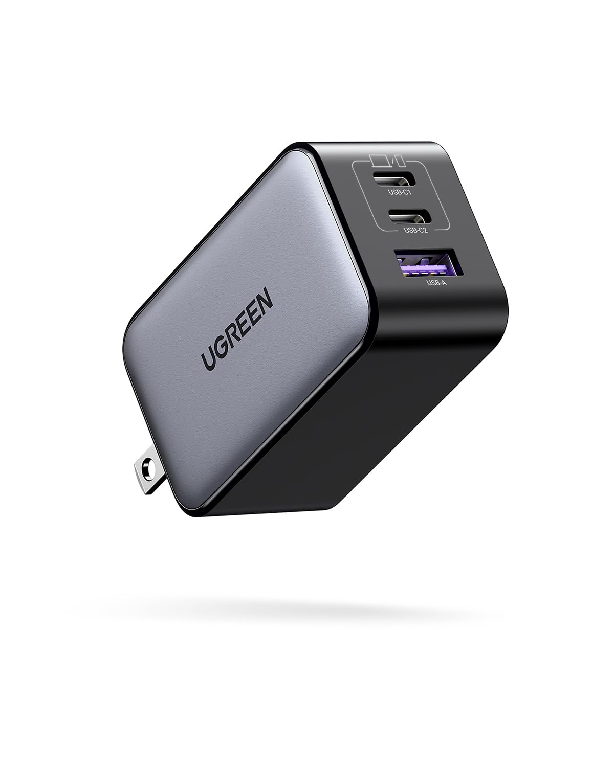 UGREEN Nexode Ŵ C ®Ŵ 65W PD GaNIIⲽꥦ USB-C*2USB-A*1 PD3.0 ...